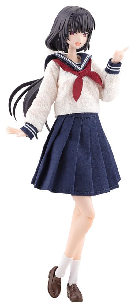 PREORDINE+ 07/2027 Sousaishojoteien Plastic Model 1/10 Kiru Pla Kuon Yakushiji Touou High School Uniform 16 cm