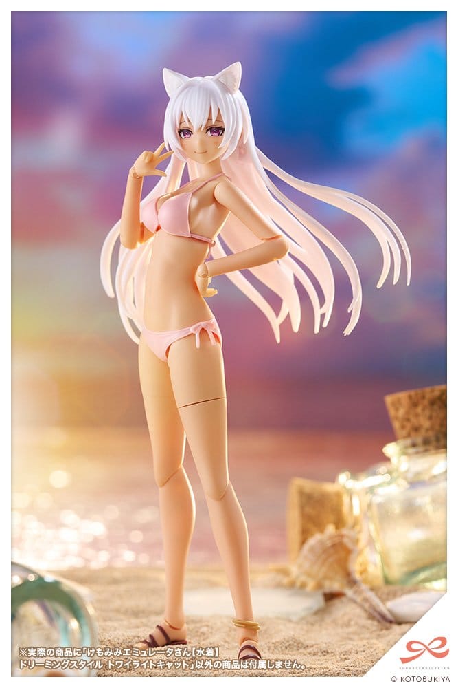 PREORDINE+ 06/2027 Sousaishojoteien Plastic Model 1/10 Animal Ears Emulator Swim Style Dreaming Style Twilight Cat 17 cm
