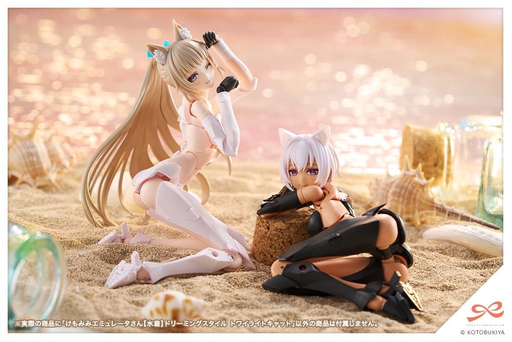 PREORDINE+ 06/2027 Sousaishojoteien Plastic Model 1/10 Animal Ears Emulator Swim Style Dreaming Style Twilight Cat 17 cm