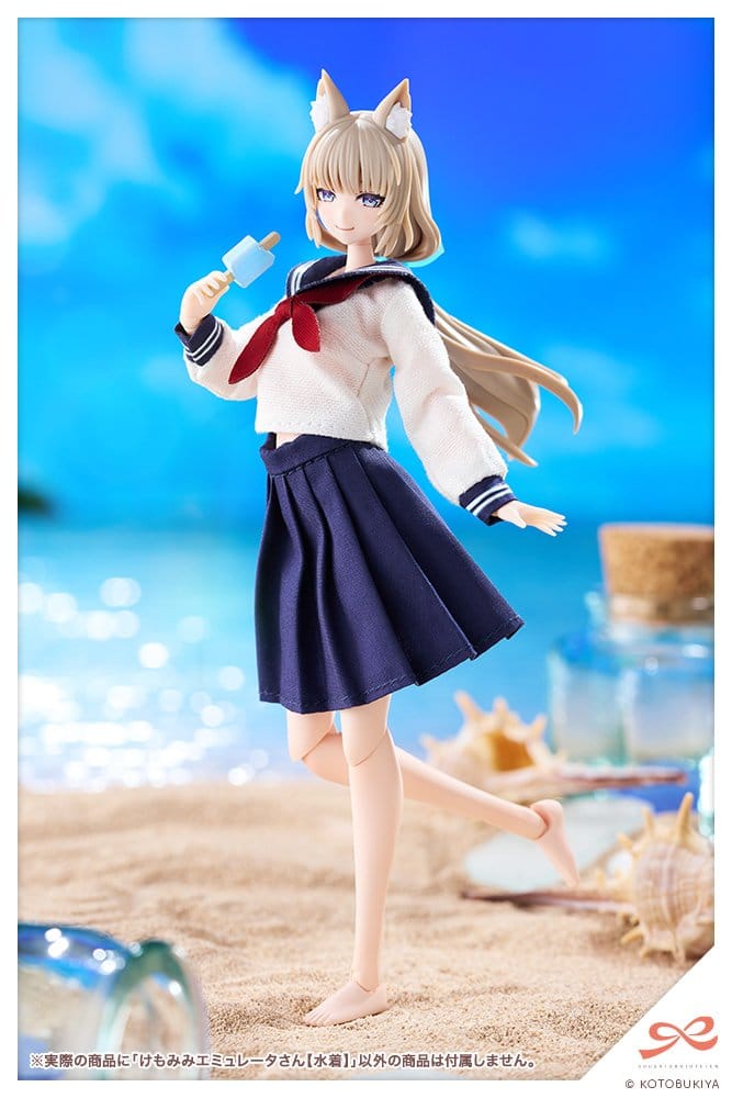 PREORDINE+ 05/2027 Sousaishojoteien Plastic Model 1/10 Animal Ears Emulator Swim Style 17 cm