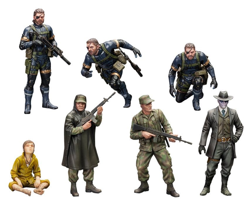 SU ORDINAZIONE Metal Gear Solid V Plastic Model Kit 1/35 Metal Gear Solid Ground Zero Set 5 cm