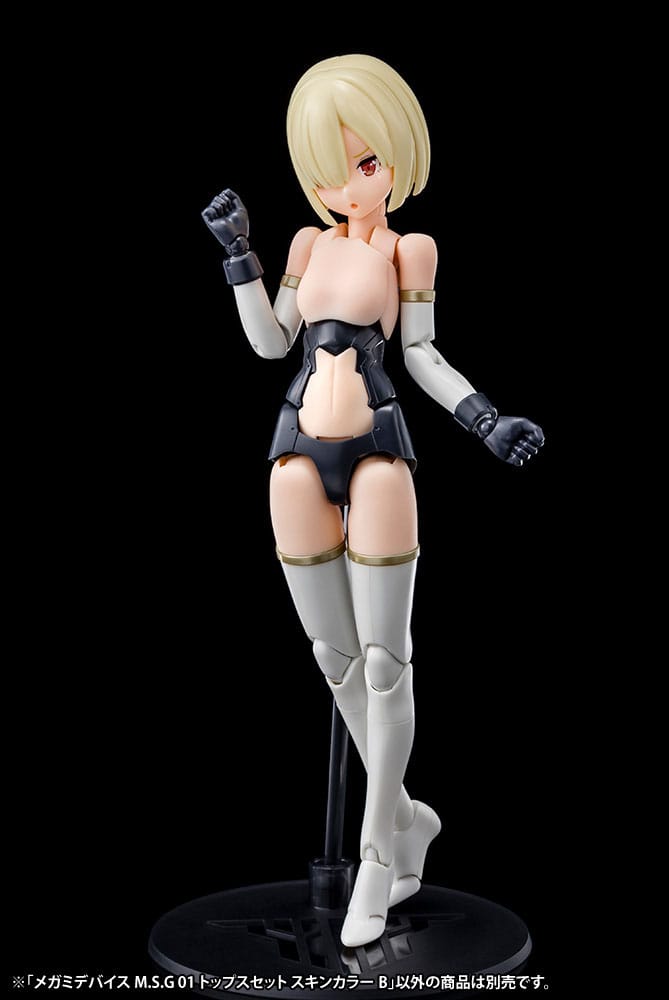 PREORDINE ESAURITO Megami Device M.S.G. Model Kit Accesoory Set 01 Tops Set Skin Color B