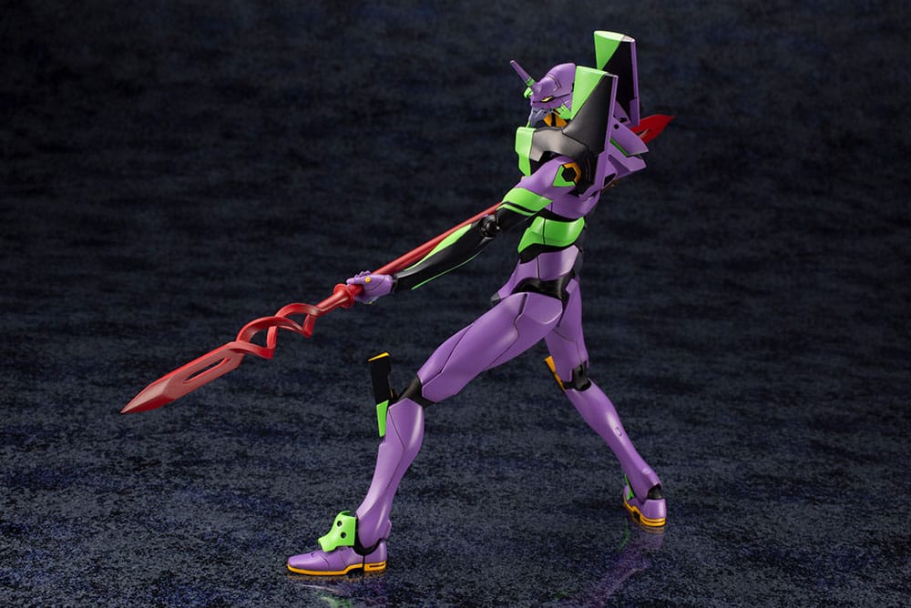 PREORDINE+ 02/2026 Evangelion: 3.0 + 1.0 Thrice Upon a Time Plastic Model Kit 1/400 Evangelion Test Type-01 with Spear of Cassius 19 cm