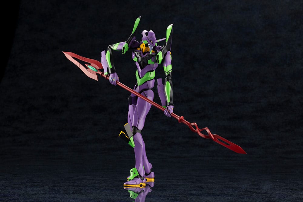 PREORDINE+ 02/2026 Evangelion: 3.0 + 1.0 Thrice Upon a Time Plastic Model Kit 1/400 Evangelion Test Type-01 with Spear of Cassius 19 cm
