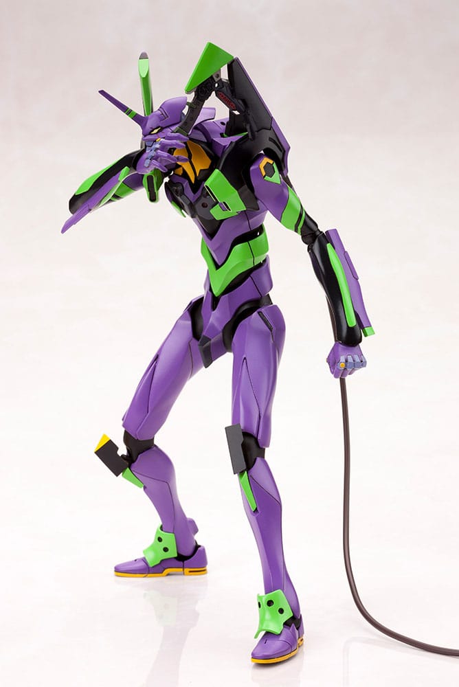 PREORDINE+ 02/2026 Evangelion: 3.0 + 1.0 Thrice Upon a Time Plastic Model Kit 1/400 Evangelion Test Type-01 with Spear of Cassius 19 cm