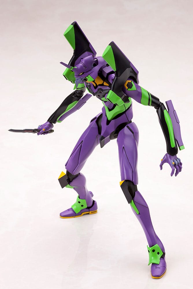 PREORDINE+ 02/2026 Evangelion: 3.0 + 1.0 Thrice Upon a Time Plastic Model Kit 1/400 Evangelion Test Type-01 with Spear of Cassius 19 cm