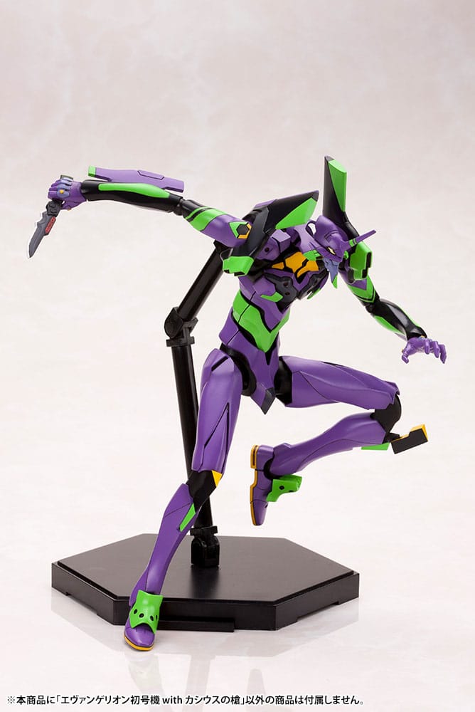 PREORDINE+ 02/2026 Evangelion: 3.0 + 1.0 Thrice Upon a Time Plastic Model Kit 1/400 Evangelion Test Type-01 with Spear of Cassius 19 cm