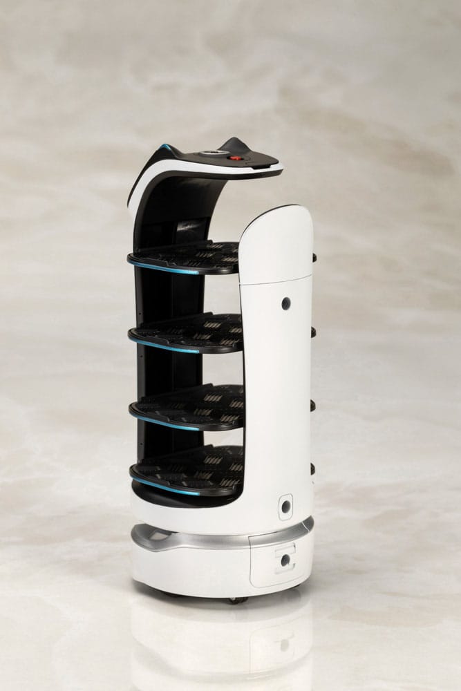 PREORDINE+ 09/2026 Pudu Robotics Plastic Model Kit Bellabot 11 cm