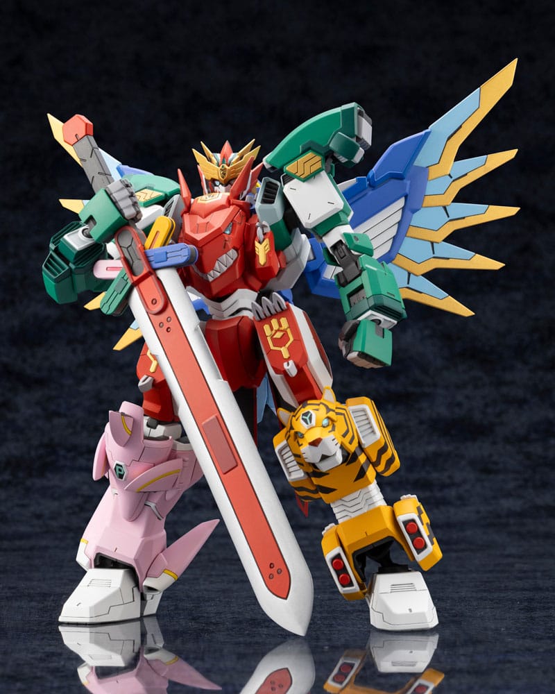 SU ORDINAZIONE The Red Ranger Becomes an Adventurer in Another World Plastic Model Kit Maximum Kizuna Kaiser 17 cm