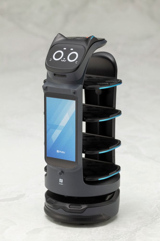 PREORDER+ 03/2026 Pudu Robotics Plastic Model Kit Bellabot Black Ver. 11 cm