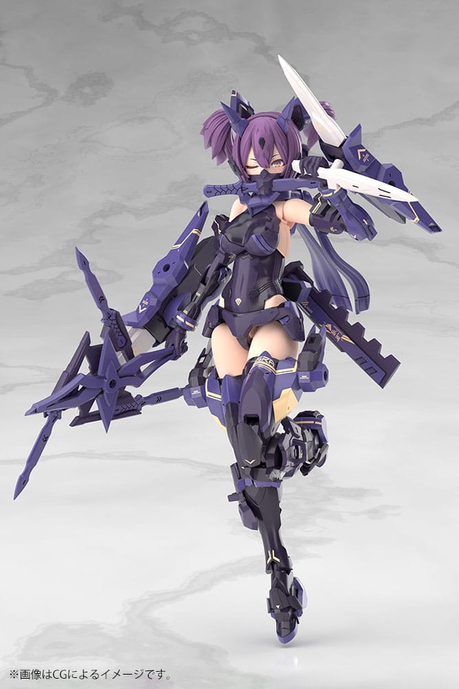 SU ORDINAZIONE Megami Device Plastic Model Kit 1/1 Asra Ninja Kaname Shadow Edition Full Package 14 cm