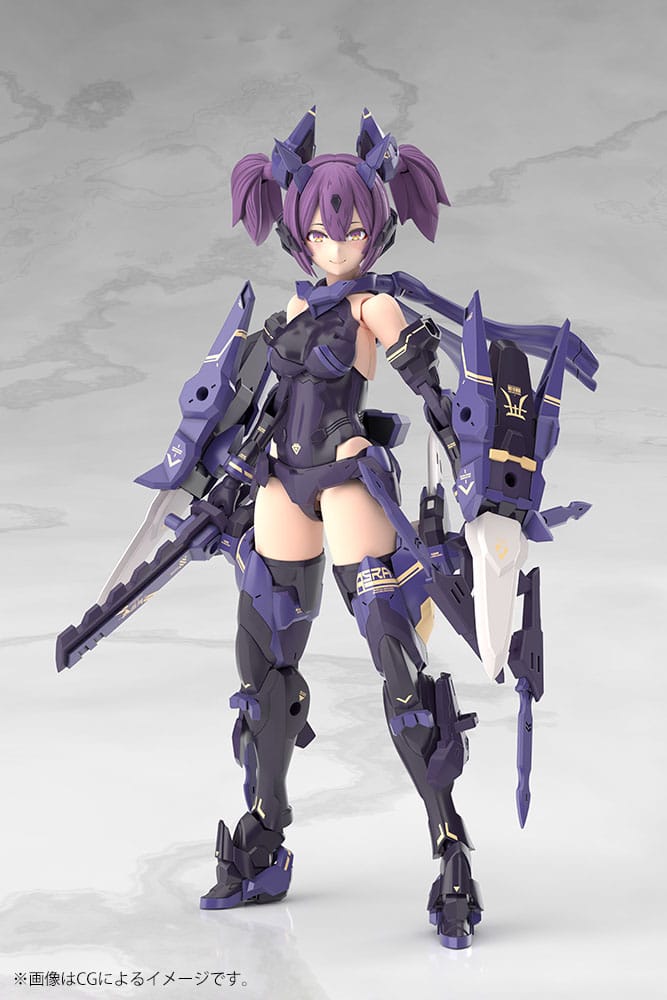 SU ORDINAZIONE Megami Device Plastic Model Kit 1/1 Asra Ninja Kaname Shadow Edition Full Package 14 cm