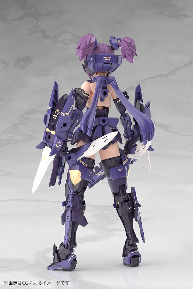 SU ORDINAZIONE Megami Device Plastic Model Kit 1/1 Asra Ninja Kaname Shadow Edition Full Package 14 cm