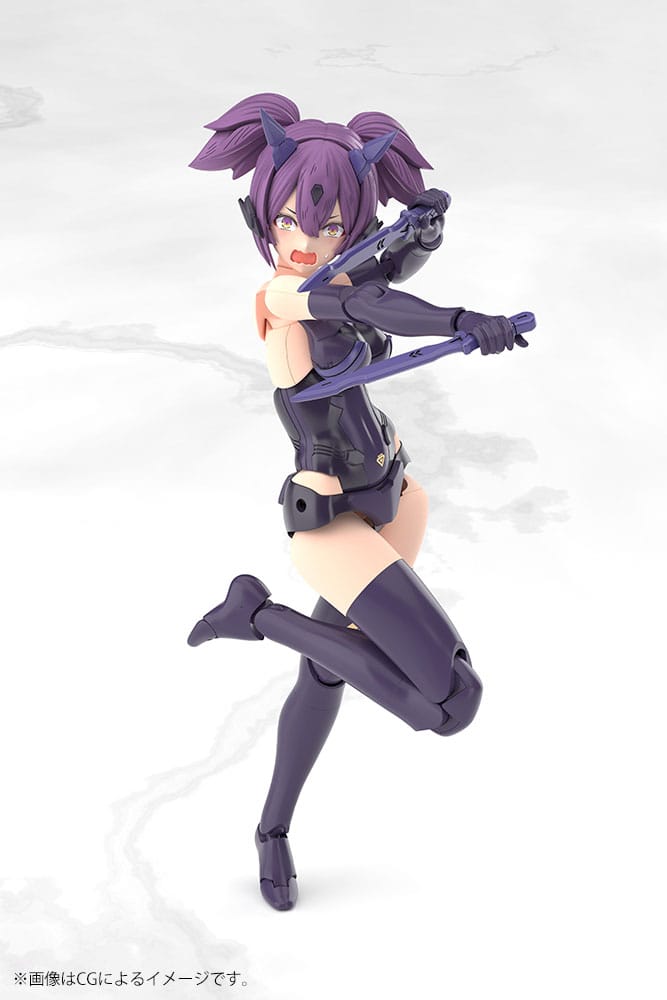 SU ORDINAZIONE Megami Device Plastic Model Kit 1/1 Asra Ninja Kaname Shadow Edition Full Package 14 cm