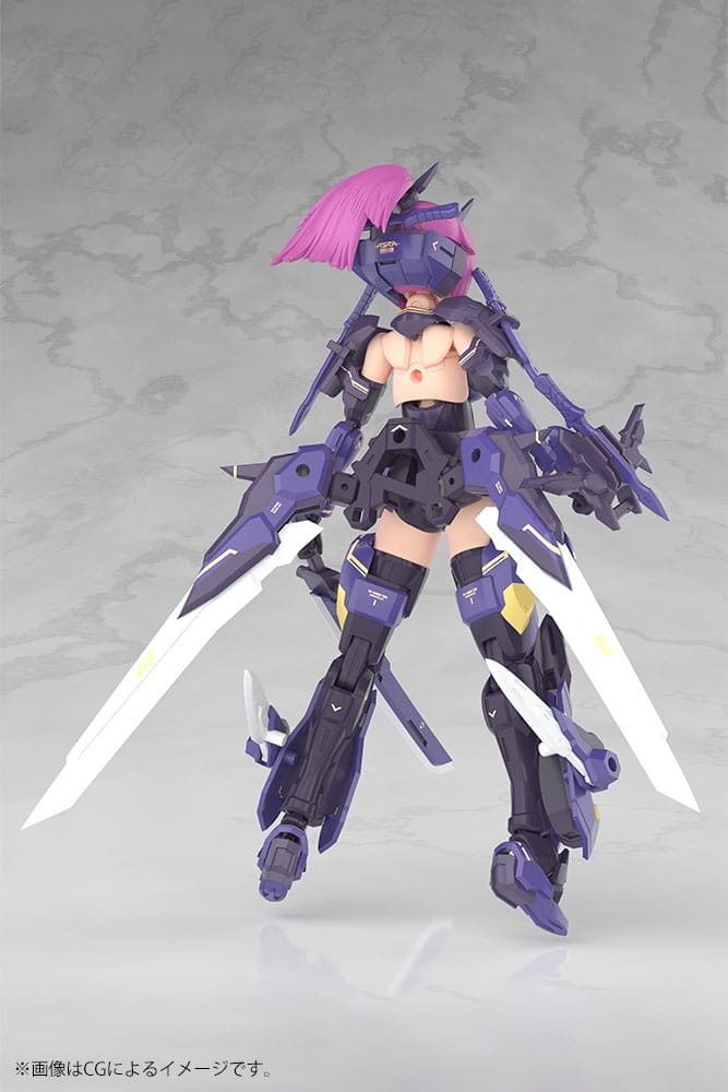 SU ORDINAZIONE Megami Device Plastic Model Kit 1/1 Asra Archer Kizuna Shadow Edition Full Package 14 cm