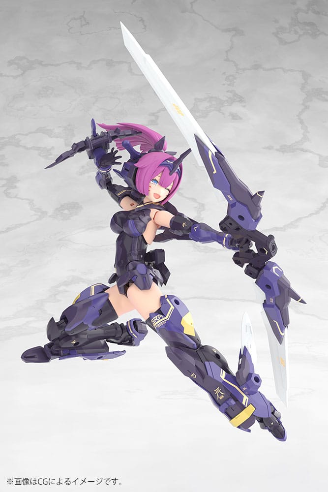 VORBESTELLUNG+ 05/2026 Megami Device Plastikmodellbausatz 1/1 Asra Archer Kizuna Shadow Edition Komplettpaket 14 cm