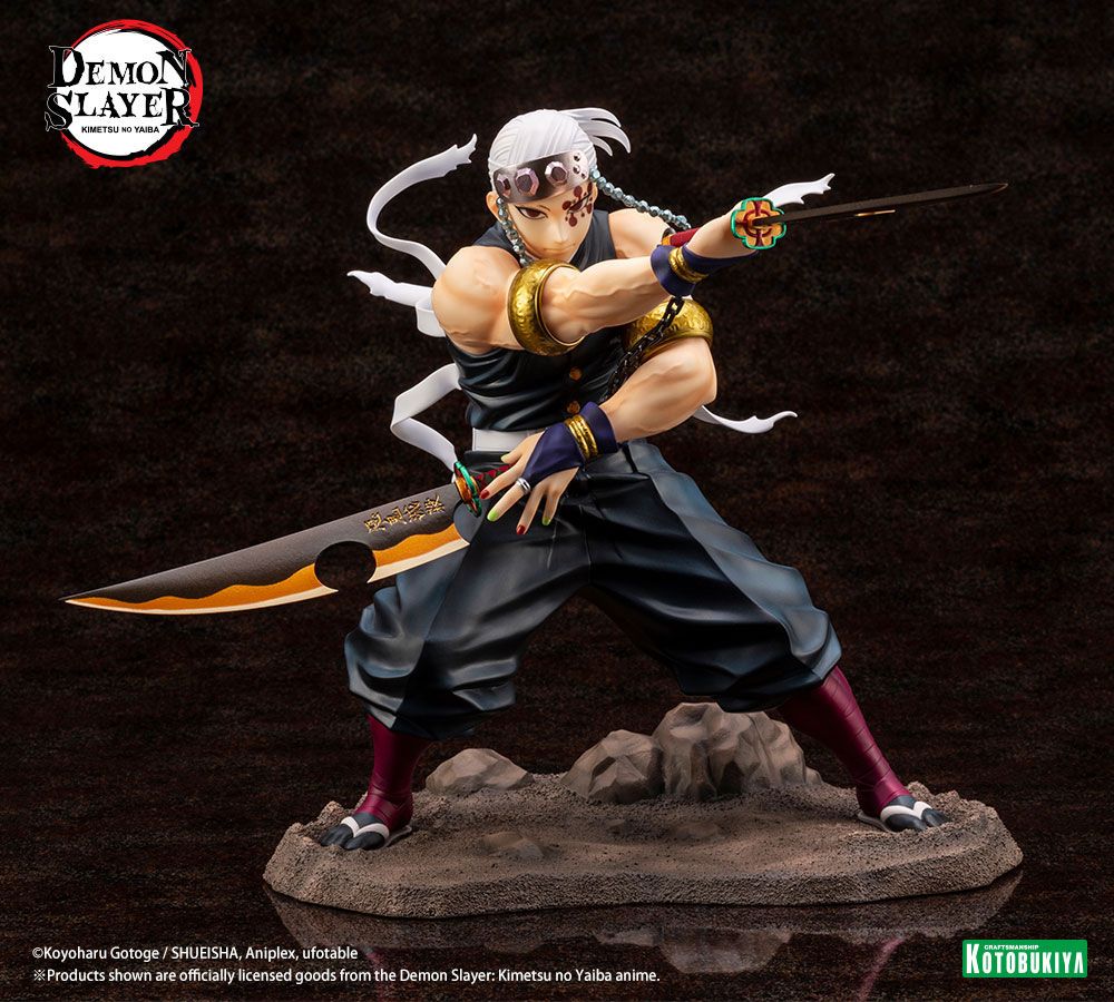 AUF BESTELLUNG Dämonentöter: Kimetsu no Yaiba ARTFXJ Statue 1/8 Tengen Uzui Regular Edition 23 cm *SONDERPREIS*
