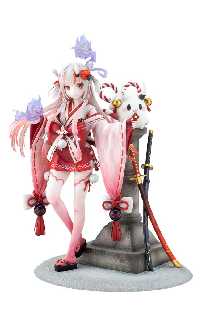 VORBESTELLUNG+ 09/2026 Hololive Production PVC-Statue 1/7 Nakiri Ayame Shrine Maiden Fortune Outfit Ver. 26 cm