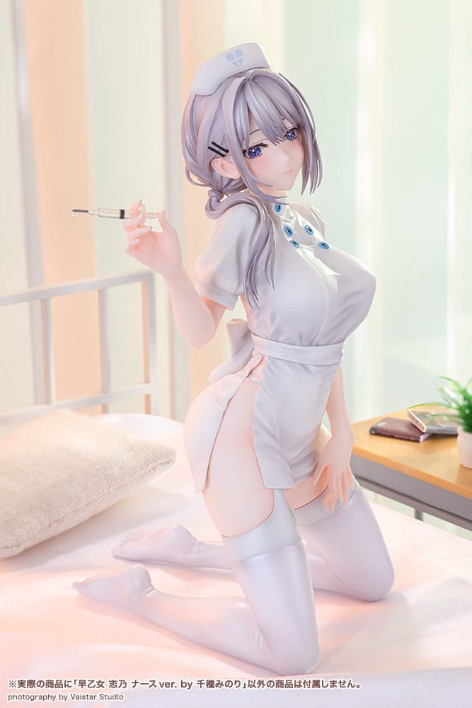 SU ORDINAZIONE Original Character PVC Figure Saotome Shino Nurse Ver. Illustration by Minori Chigusa 17 cm