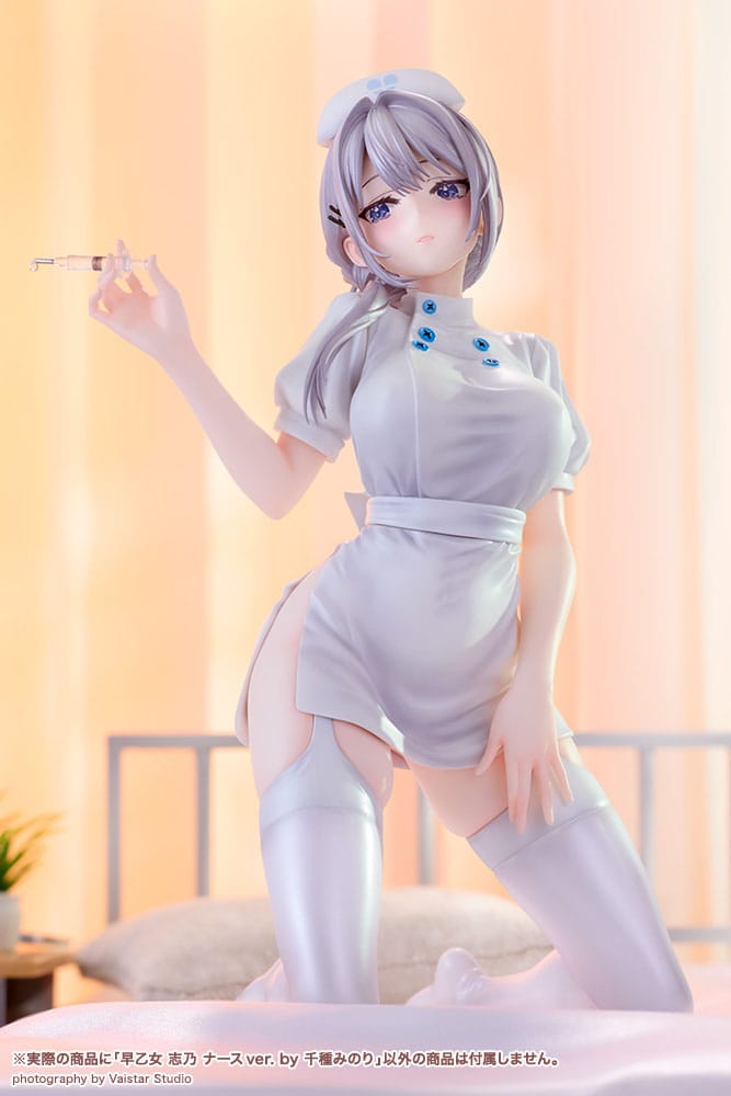 SU ORDINAZIONE Original Character PVC Figure Saotome Shino Nurse Ver. Illustration by Minori Chigusa 17 cm