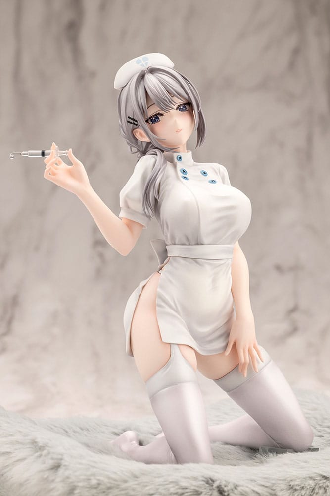 SU ORDINAZIONE Original Character PVC Figure Saotome Shino Nurse Ver. Illustration by Minori Chigusa 17 cm