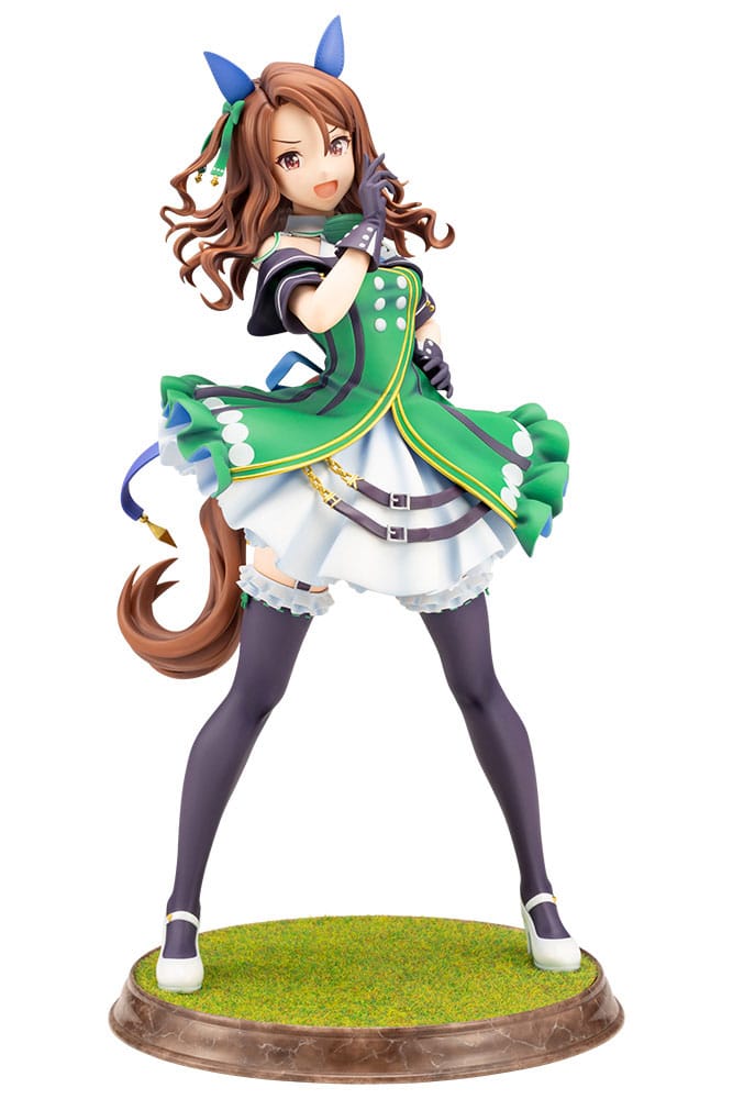 SU ORDINAZIONE Uma Musume Pretty Derby PVC Statue 1/7 King Halo 25 cm