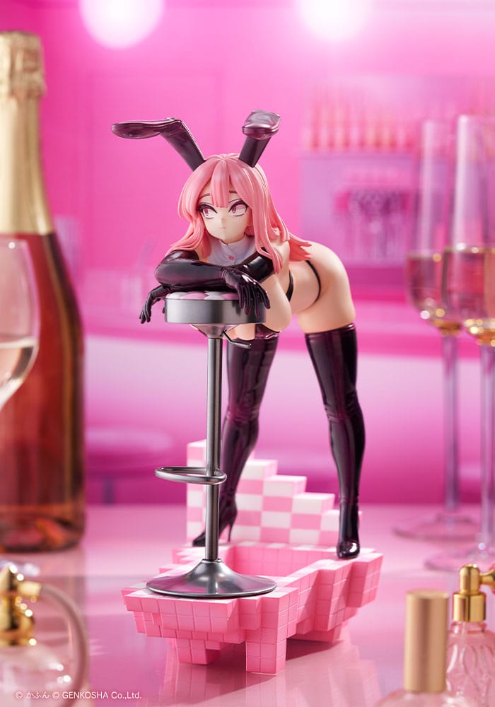 SU ORDINAZIONE Original Character Trick Bunnies PVC Statue 1/7 Standing Bunny Illustration by Kafun 24 cm