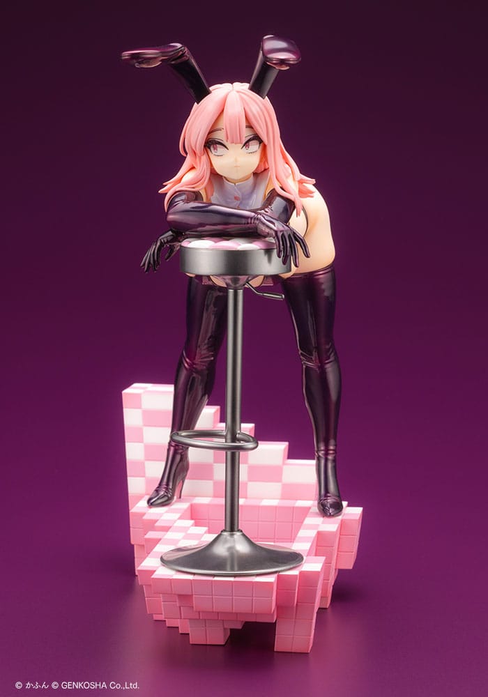 SU ORDINAZIONE Original Character Trick Bunnies PVC Statue 1/7 Standing Bunny Illustration by Kafun 24 cm