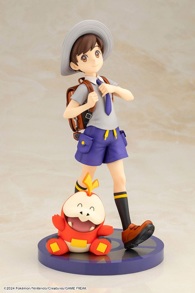AUF BESTELLUNG Pokémon ARTFXJ Statue 1/8 Florian & Fuecoco 20 cm *SONDERPREIS*