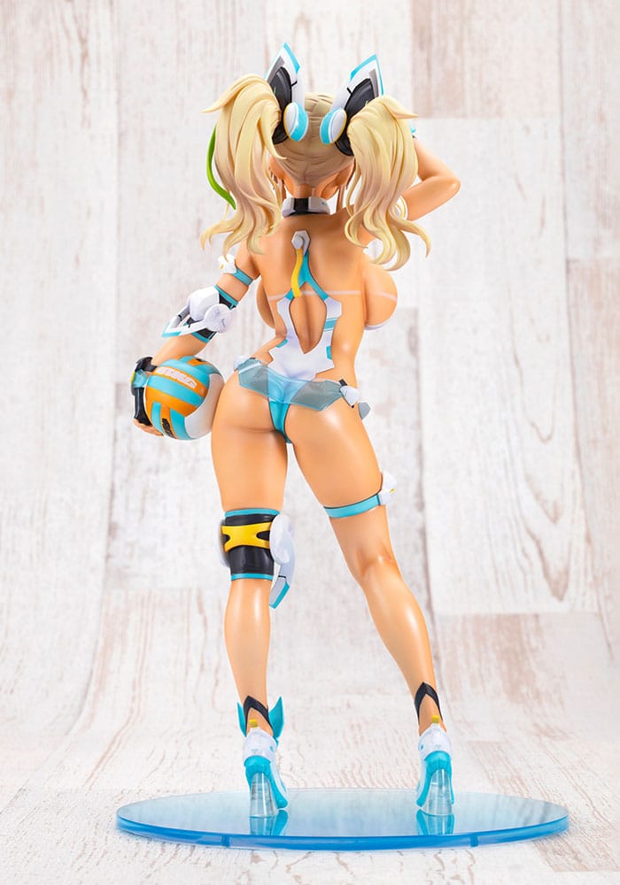 SU ORDINAZIONE Phantasy Star Online 2 PVC Statue 1/6 Summer Color Gene Summer Vacation 31 cm