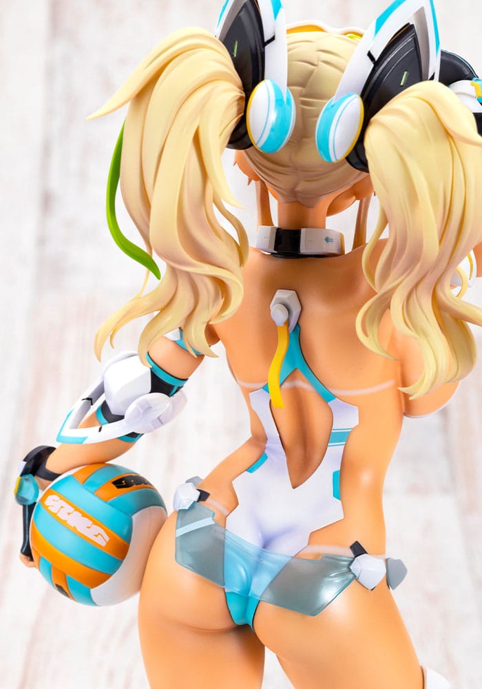 SU ORDINAZIONE Phantasy Star Online 2 PVC Statue 1/6 Summer Color Gene Summer Vacation 31 cm