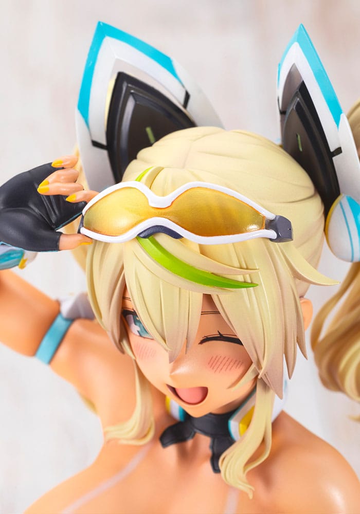 SU ORDINAZIONE Phantasy Star Online 2 PVC Statue 1/6 Summer Color Gene Summer Vacation 31 cm