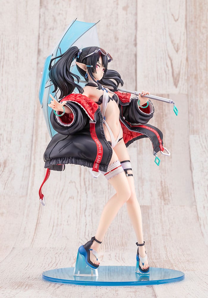 PREORDINE+ 09/2026 Phantasy Star Online 2 PVC Statue 1/6 White Sand Annette Summer Vacation 33 cm