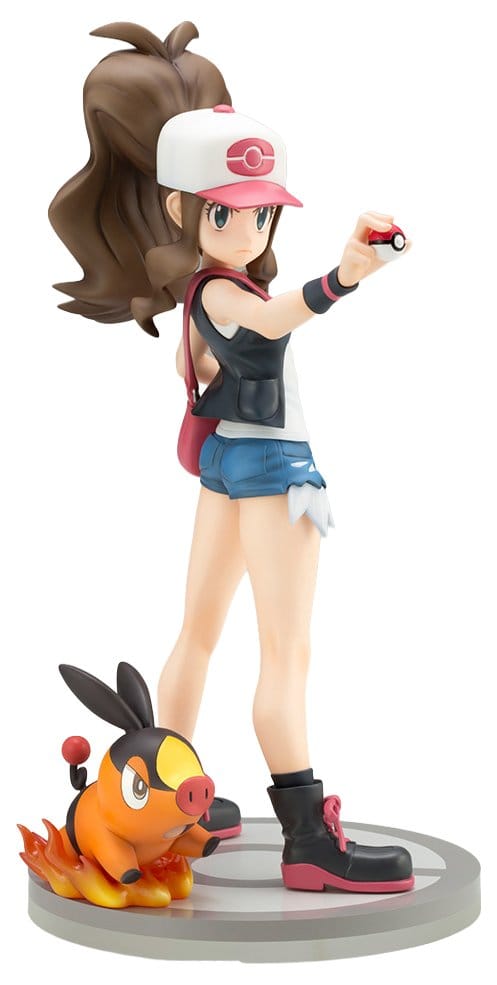 PREORDINE+ 02/2027 Pokémon PVC Figure 1/8 Hilda with Tepig Artfx J 21 cm
