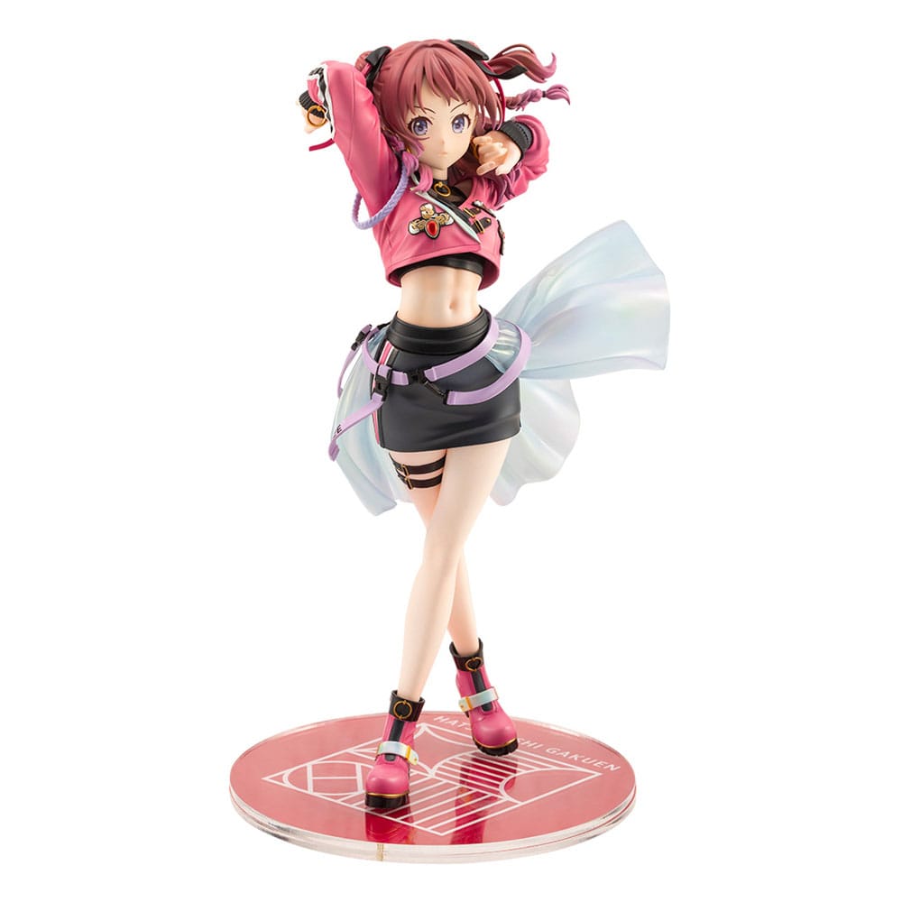 PREORDINE+ 04/2026 The Idolmaster Gakuen PVC Statue 1/7 Saki Hanami Fighting My Way 24 cm