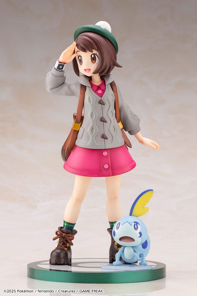 MADE TO ORDER Pokémon ARTFXJ Statue 1/8 Gloria & Sobble 21 cm