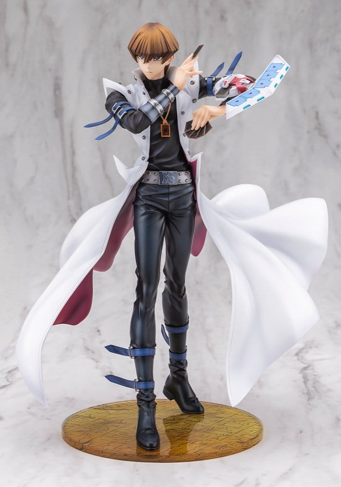 SU ORDINAZIONE Yu-Gi-Oh! ARTFX J Statue 1/7 Seto Kaiba Passionate Duelists 26 cm