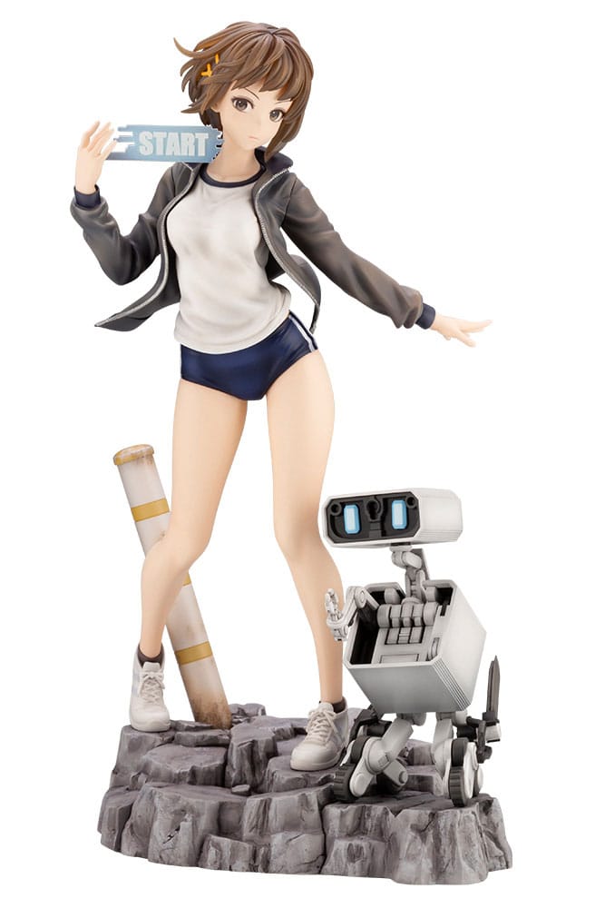 AUF BESTELLUNG GEFERTIGT 13 Sentinels: Aegis Rim ARTFXJ Statue 1/8 Natsuno Minami & BJ 25 cm