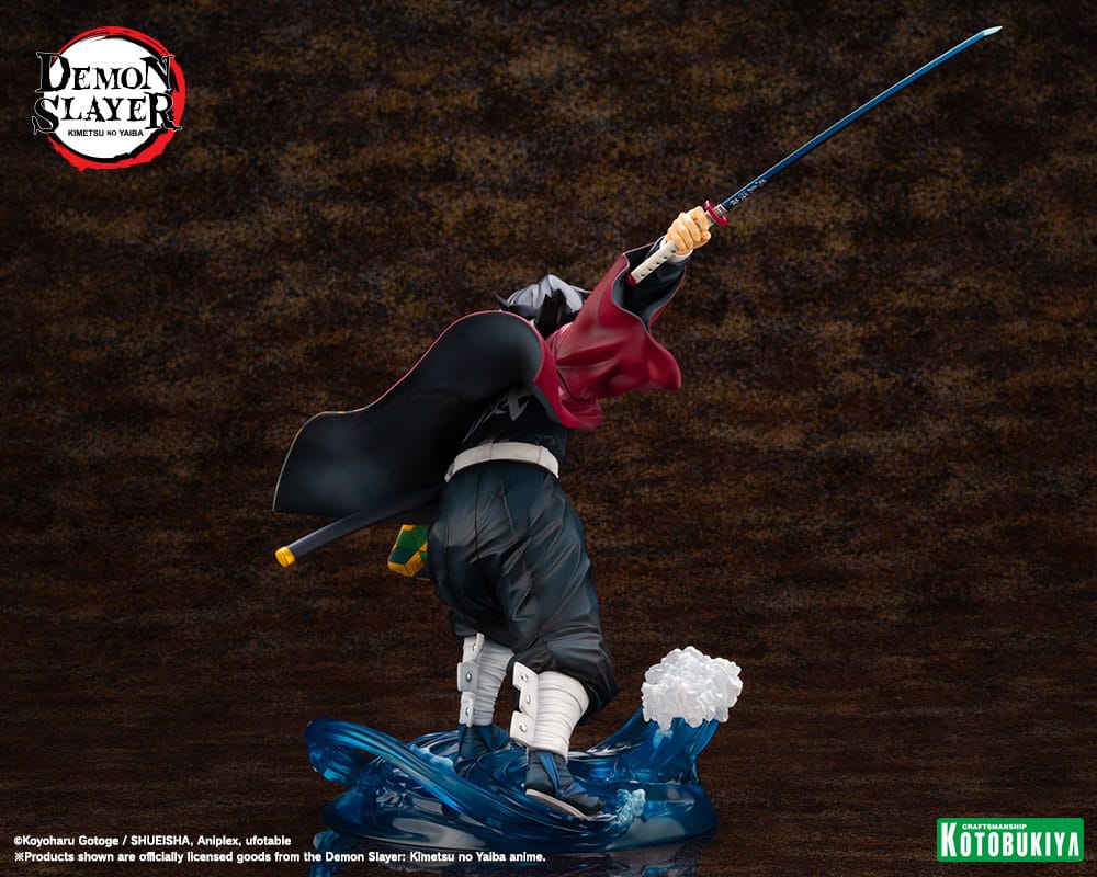 SU ORDINAZIONE Demon Slayer: Kimetsu no Yaiba ARTFXJ Statue 1/8 Giyu Tomioka 21 cm
