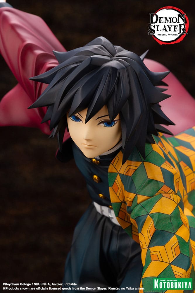 SU ORDINAZIONE Demon Slayer: Kimetsu no Yaiba ARTFXJ Statue 1/8 Giyu Tomioka 21 cm