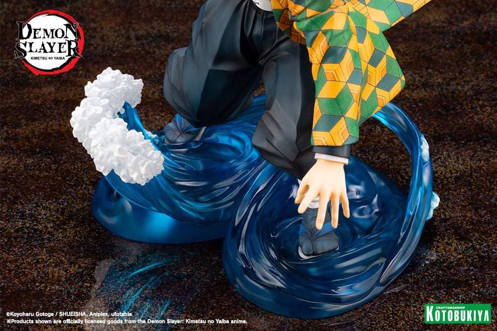 SU ORDINAZIONE Demon Slayer: Kimetsu no Yaiba ARTFXJ Statue 1/8 Giyu Tomioka 21 cm