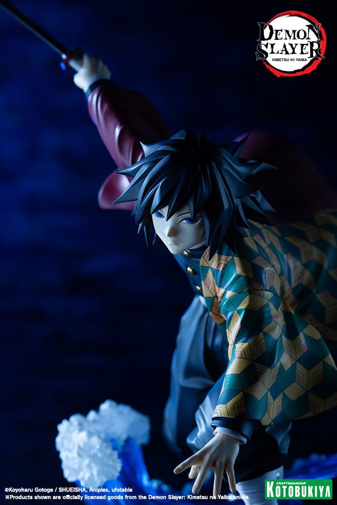 SU ORDINAZIONE Demon Slayer: Kimetsu no Yaiba ARTFXJ Statue 1/8 Giyu Tomioka 21 cm