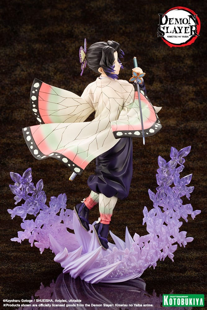 SU ORDINAZIONE Demon Slayer: Kimetsu no Yaiba ARTFXJ Statue 1/8 Shinobu Kocho 25 cm