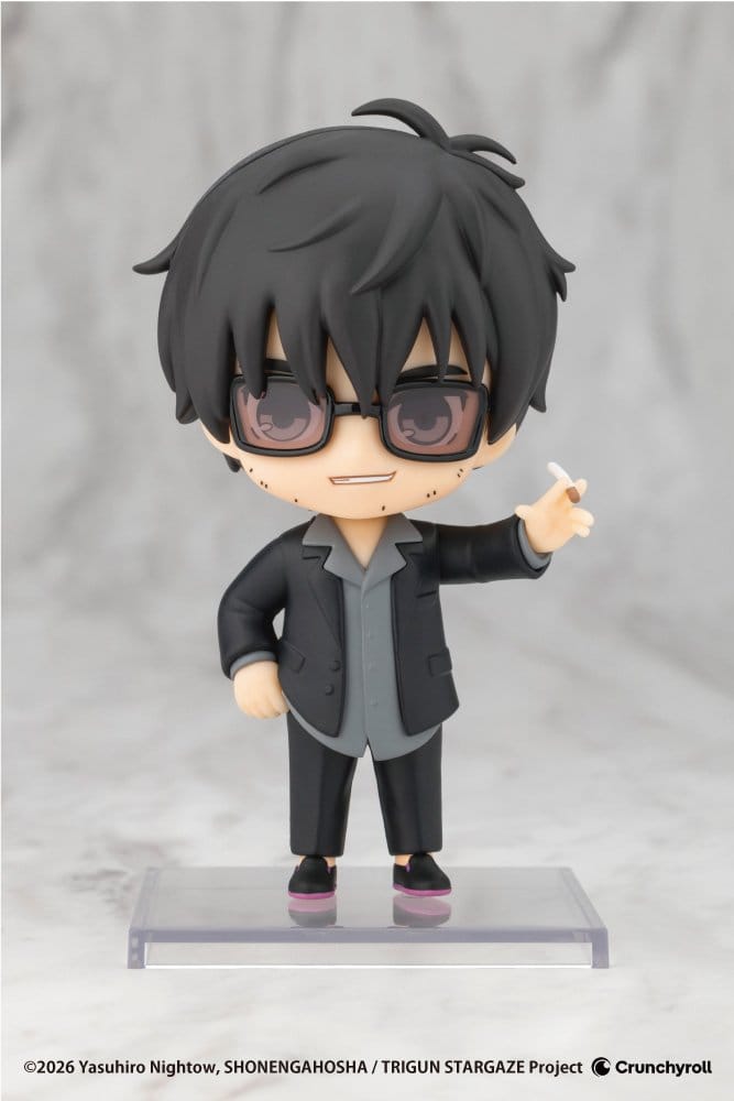 PREORDINE+ 06/2027 Trigun Stargaze Oshi Works Mini Mini Figure Nicholas D. Wolfwood 10 cm
