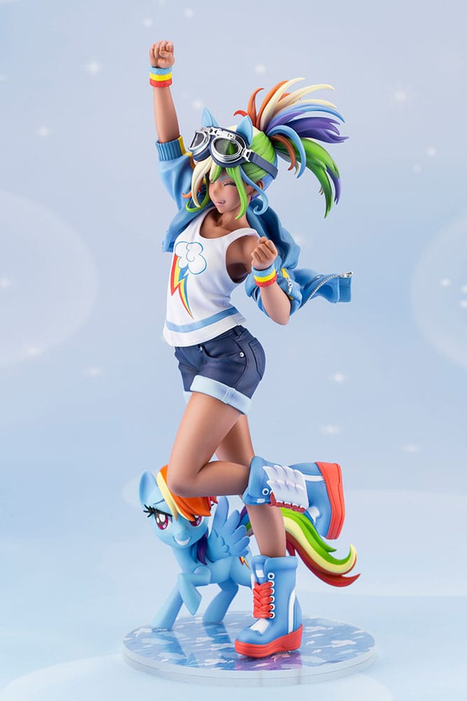 PREORDINE+ 10/2025 My Little Pony Bishoujo PVC Statue 1/7 Rainbow Dash 24 cm