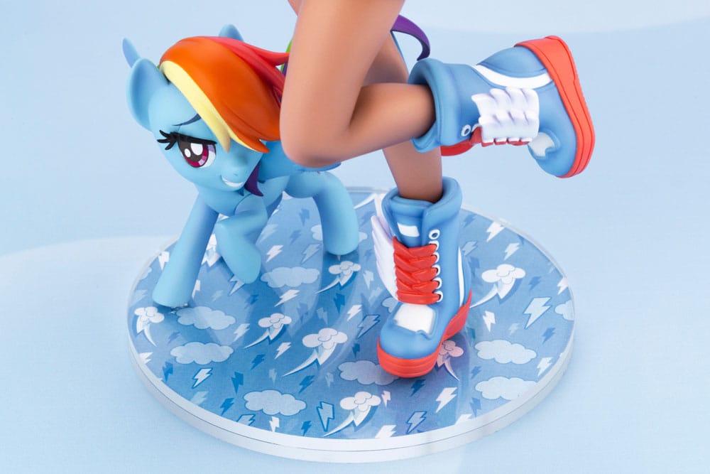 PREORDINE+ 10/2025 My Little Pony Bishoujo PVC Statue 1/7 Rainbow Dash 24 cm