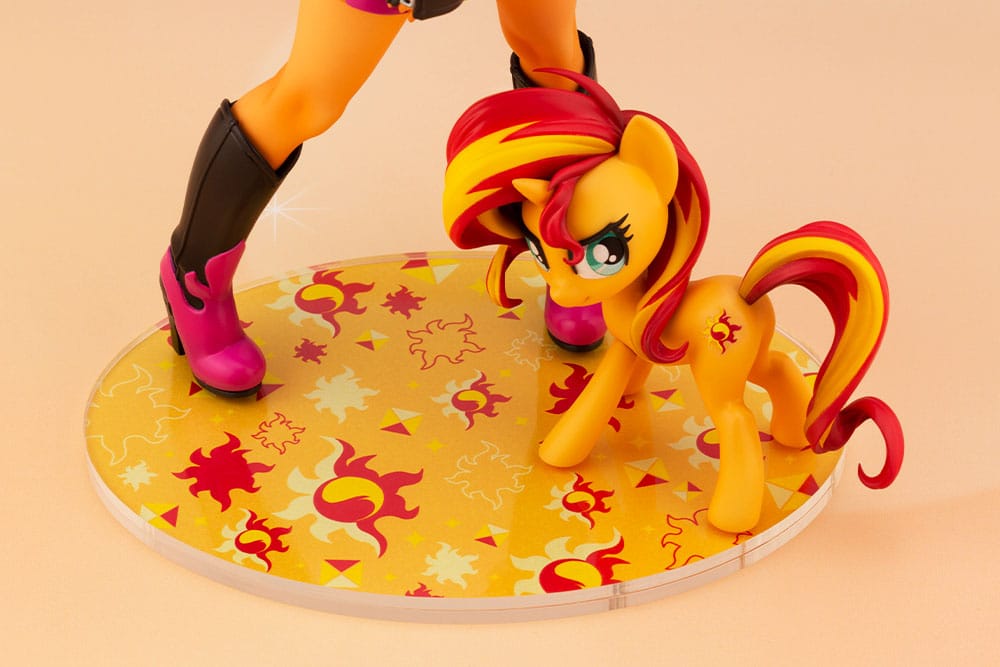 PREORDINE+ 12/2025 My Little Pony Bishoujo PVC Statue 1/7 Sunset Shimmer 22 cm