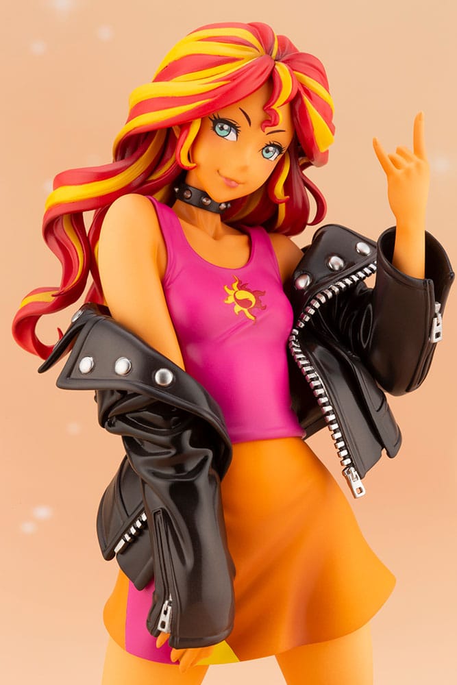 PREORDINE+ 12/2025 My Little Pony Bishoujo PVC Statue 1/7 Sunset Shimmer 22 cm