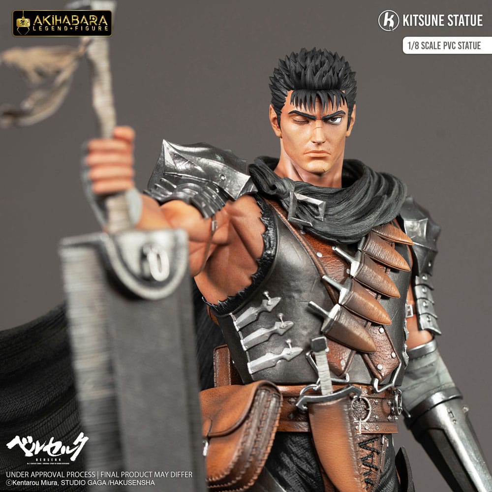 PREORDINE 02/2026 Berserk Akihabara Legend Figure PVC Statue 1/8 Guts 30 cm (PREORDINE NON CANCELLABILE)