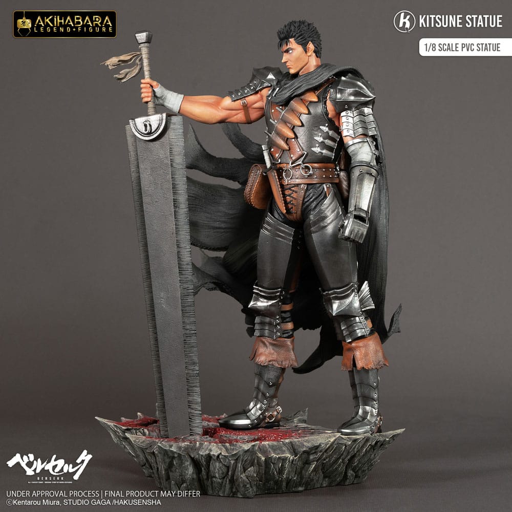 PREORDINE 02/2026 Berserk Akihabara Legend Figure PVC Statue 1/8 Guts 30 cm (PREORDINE NON CANCELLABILE)